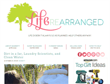 Tablet Screenshot of liferearranged.com